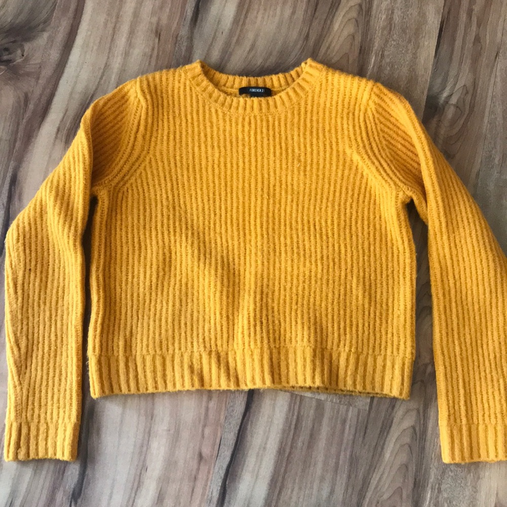Orange Sweater